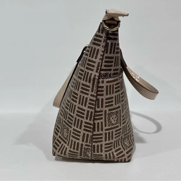 Anne Klein Lion Logo Crossbody Tote Bag - Picture 4 of 16